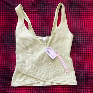 Jonathan Simkhai Pear Green Top NTW